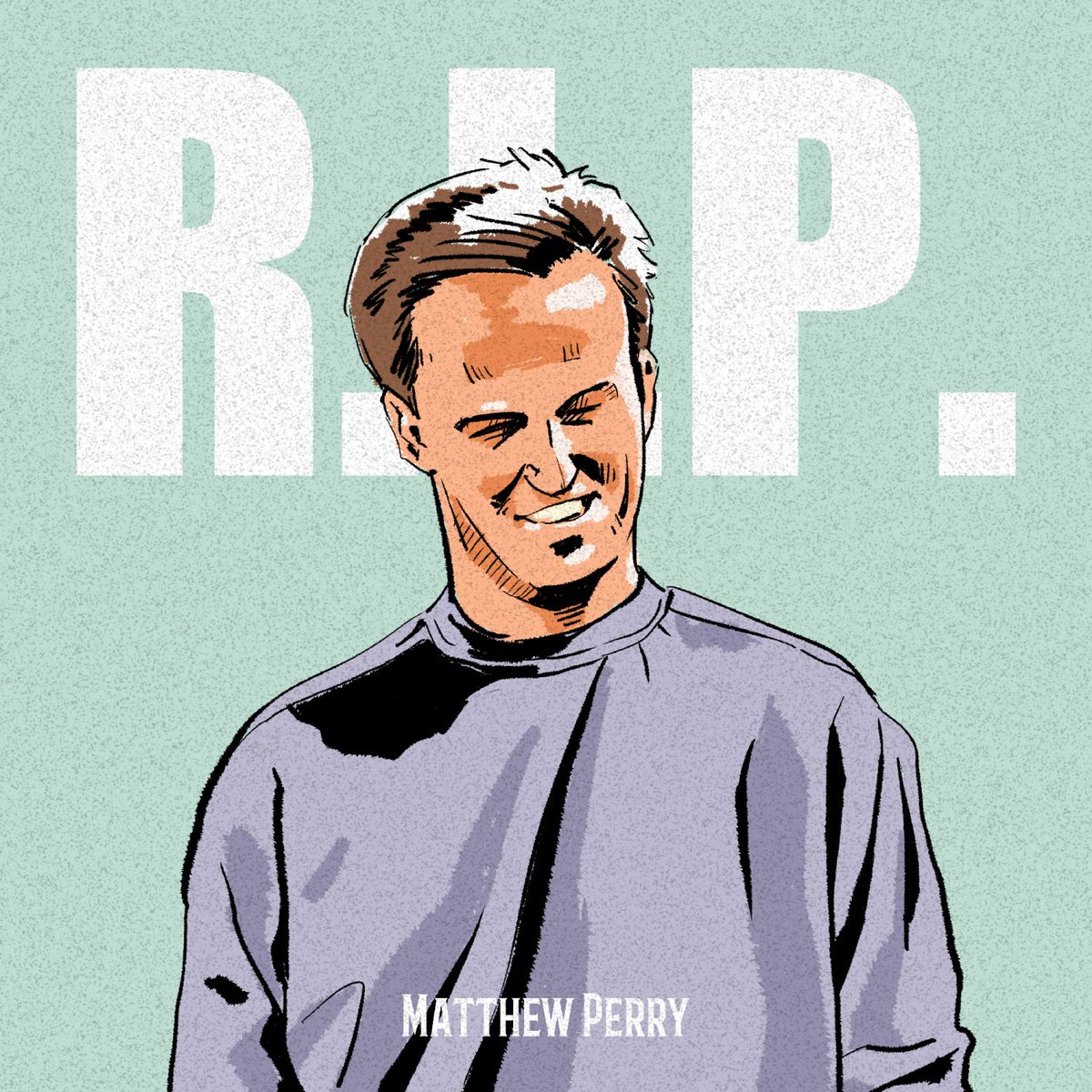 phuncal's tweet photo. A part of youth is lost. Rest in peace Matthew Perry.🤍 https://t.co/RsrpBIykN0
