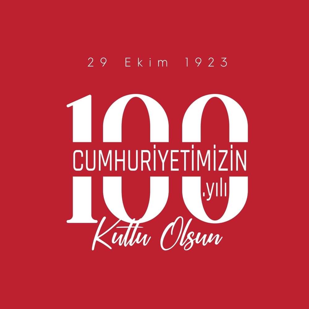 Atamızın emaneti Cumhuriyet ilelebet yaşayacaktır. Bayramımız kutlu olsun #CUMHURIYETİMİZ100Yaşında