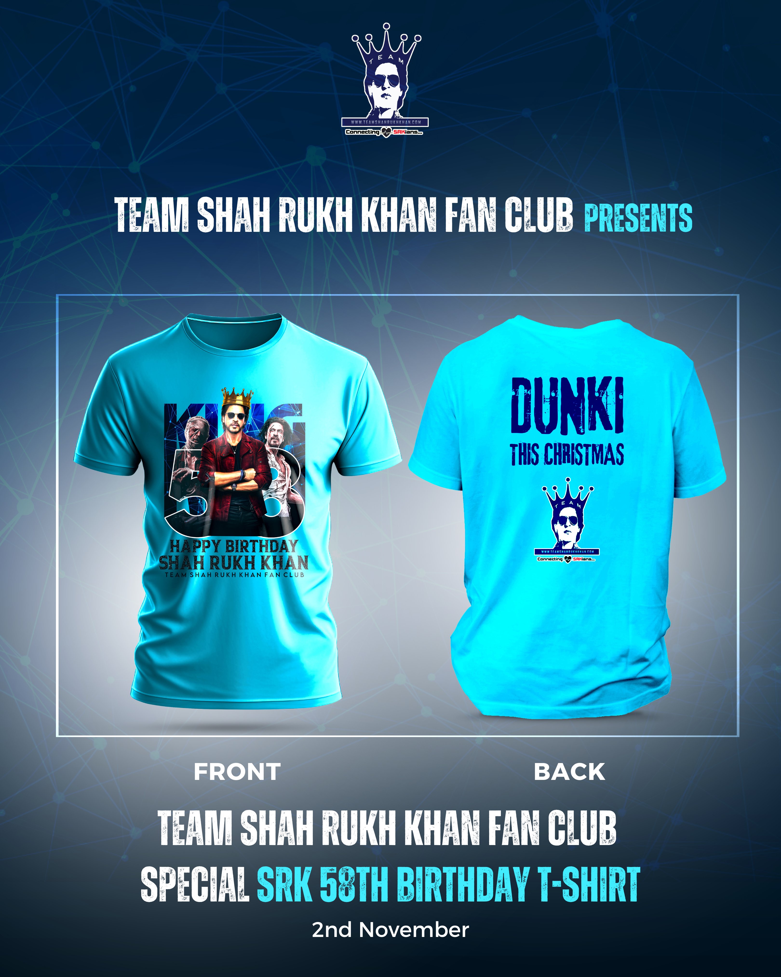 Team Shah Rukh Khan Fan Club on X: And it's here! The special