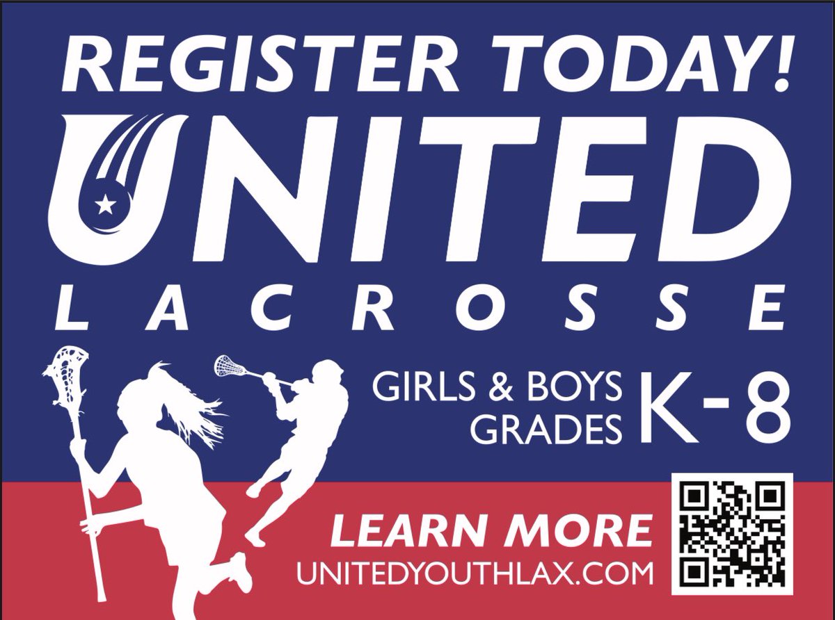 Registration is Now Open for the Spring 2024 Lacrosse Season! Early Bird Discount Available Now through December 11th! Register at go.teamsnap.com/forms/399905. #united #lacrosse #community #growthegame