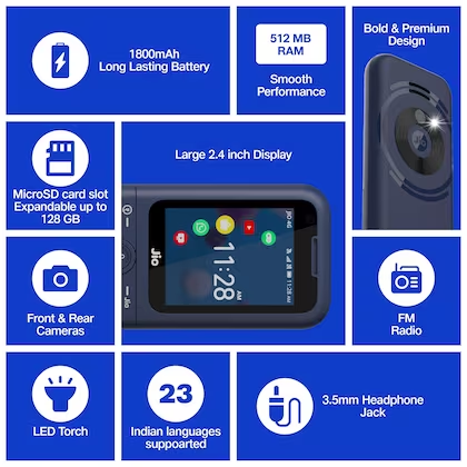 JioPhone Prima 4G specifications
