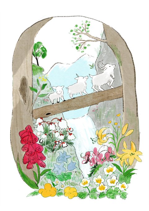 「動物 山羊」のTwitter画像/イラスト(新着)