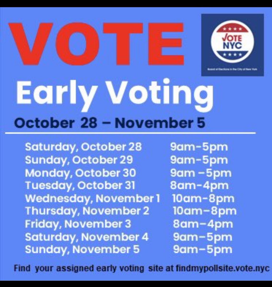 Early Voting 📣📣📣📣