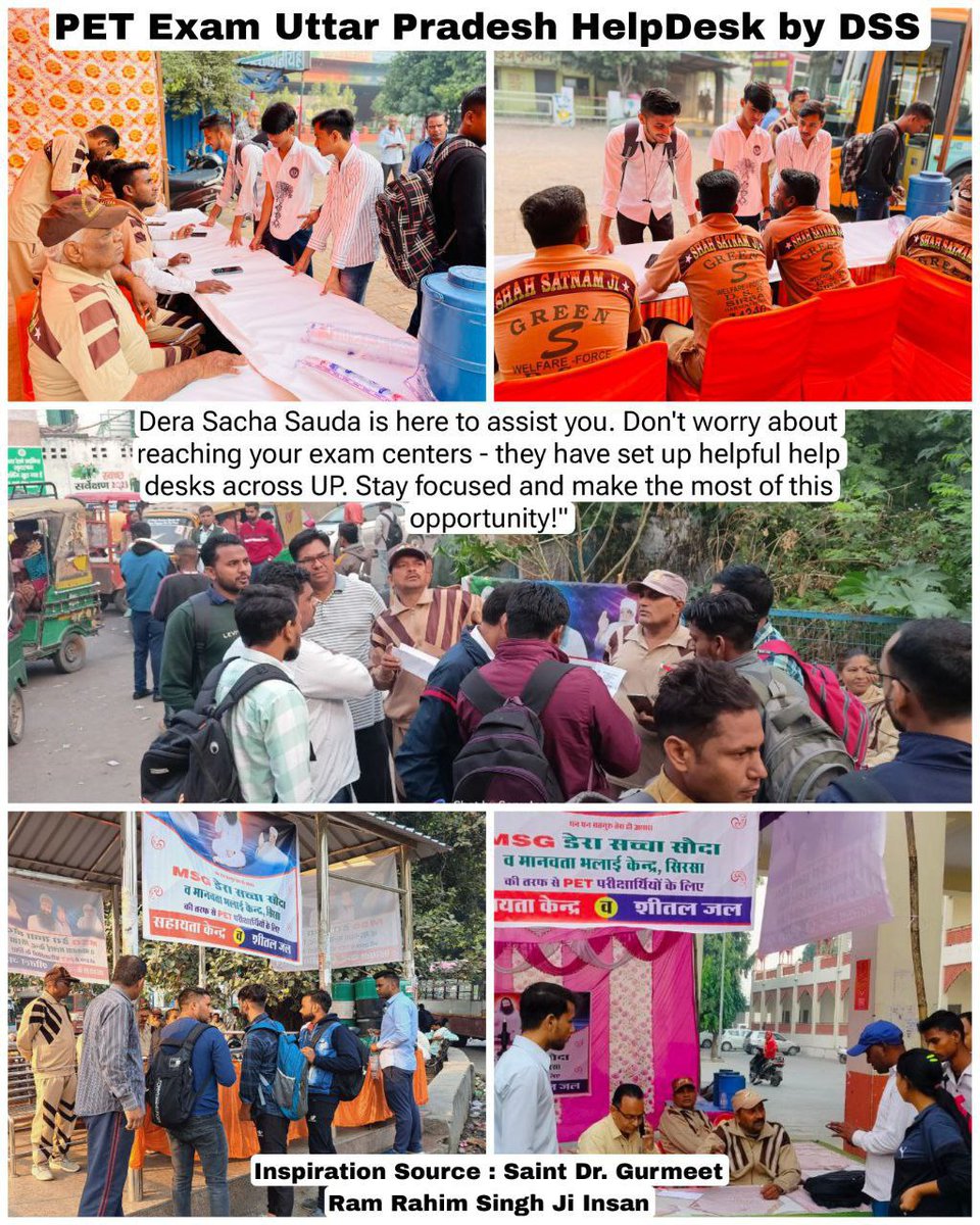 rajeevinsan97's tweet image. #PETHelpDesk
Dera Sacha Sauda
Saint Gurmeet Ram Rahim Ji