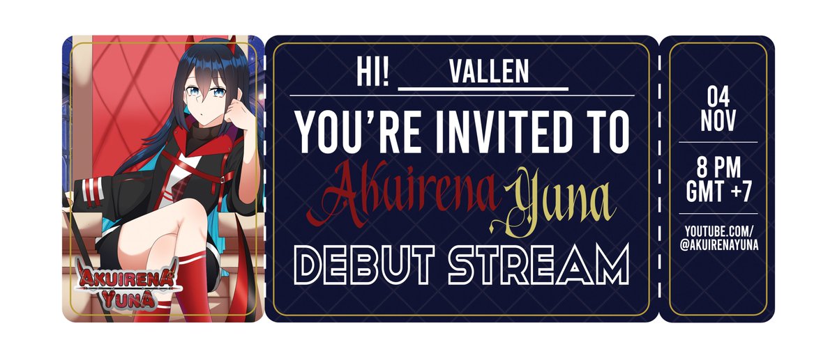 UWOOGHHHH ges ges ges, akhirnya Yuna debut uhuyyy!! Siapa yg nungguin nihhh?? Jangan lupa dateng ke debutnya yuna yaaa!! Save the datee!!