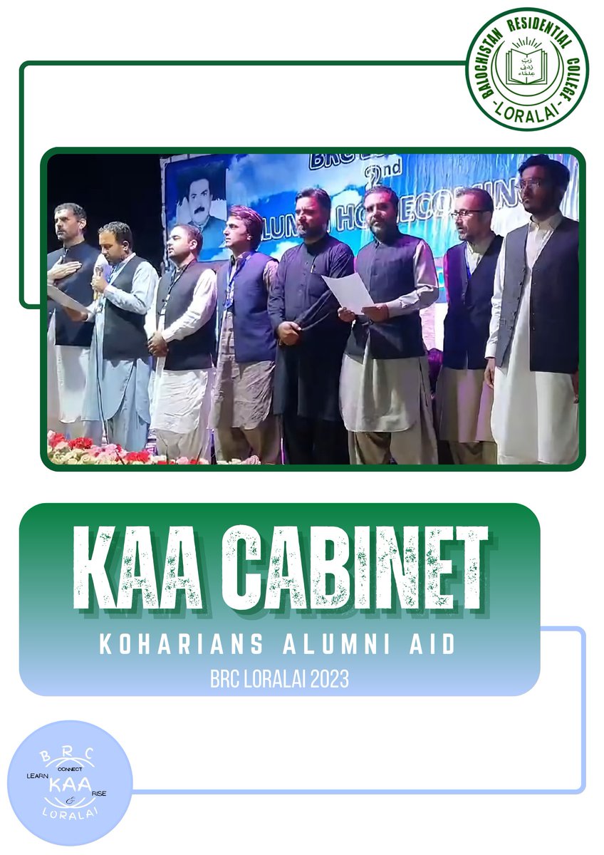 koharians's tweet photo. KAA Cabinet 2023.
The new KAA Cabinet was elected through Focal Persons Election during Alumni Homecoming 2 on 14th Oct 2023. https://t.co/u767izH6VY