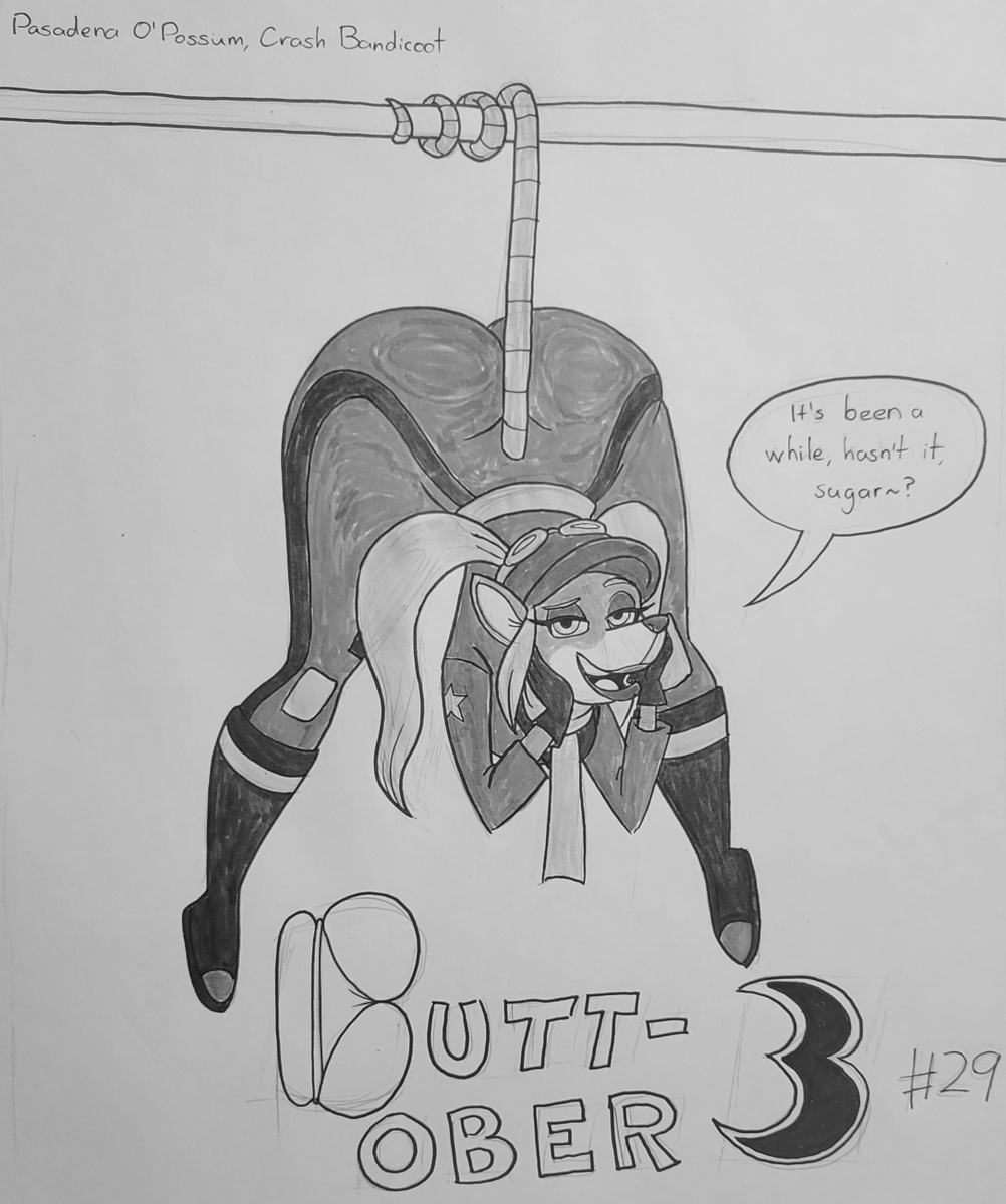 DarkMoonToons's tweet photo. Remembering #Buttober - 29 https://t.co/dkPvWvBqU3