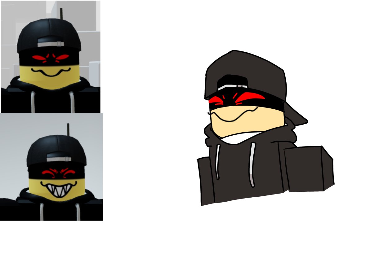 TheLocalHazard's tweet photo. Idk if this is cute or terrifying #evade #robloxevade #evaderoblox #roblox #whatisthisshit https://t.co/J8kVOssV8h