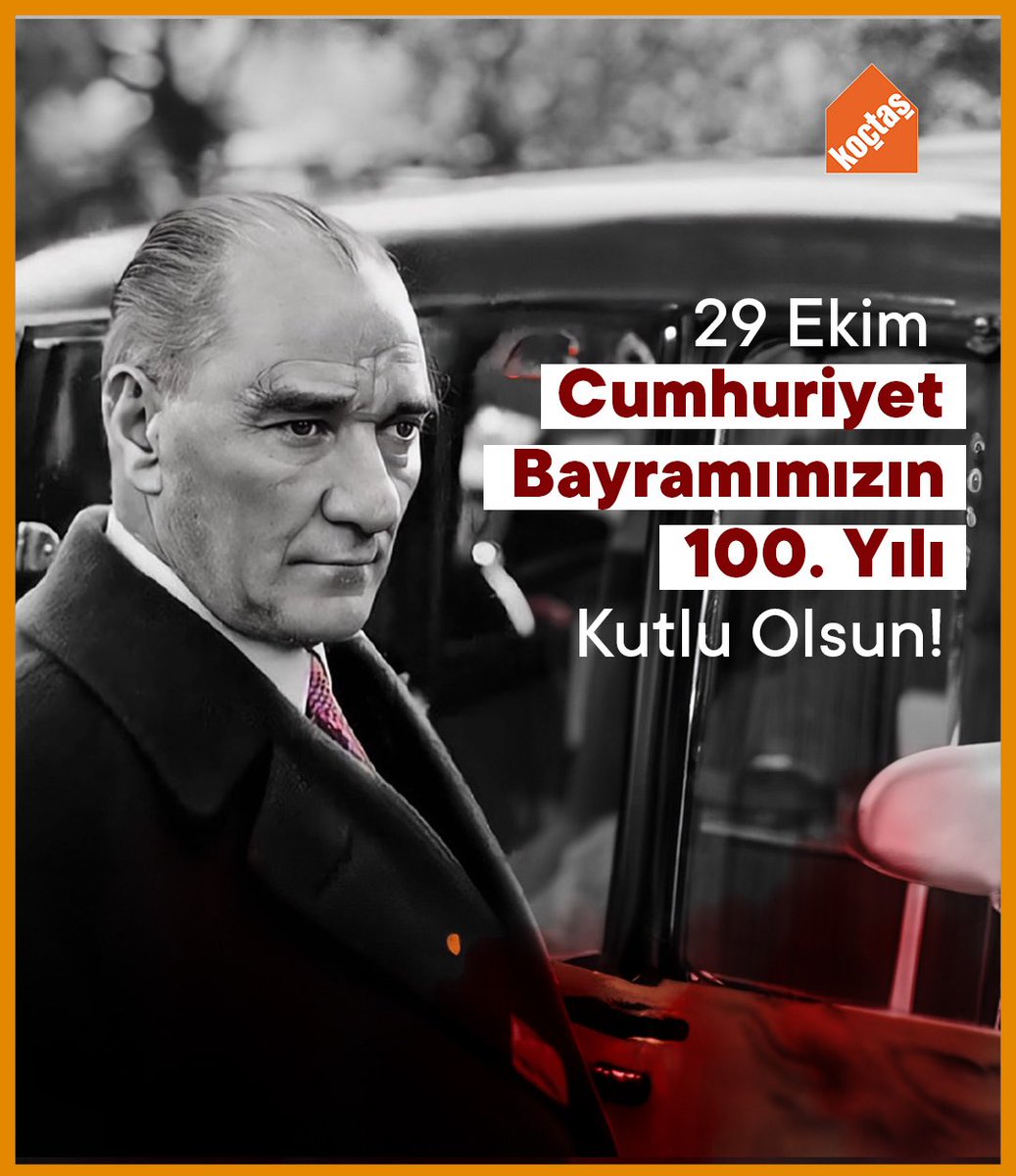 Cumhuriyetimizin 100.yılı kutlu olsun! 🇹🇷❤️