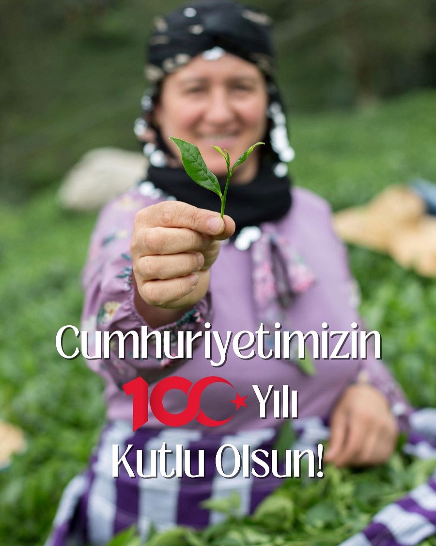 Cumhuriyet Bayramımız kutlu olsun. Nice 100 Yıllara 🇹🇷#Cumhuriyet100Yaşında