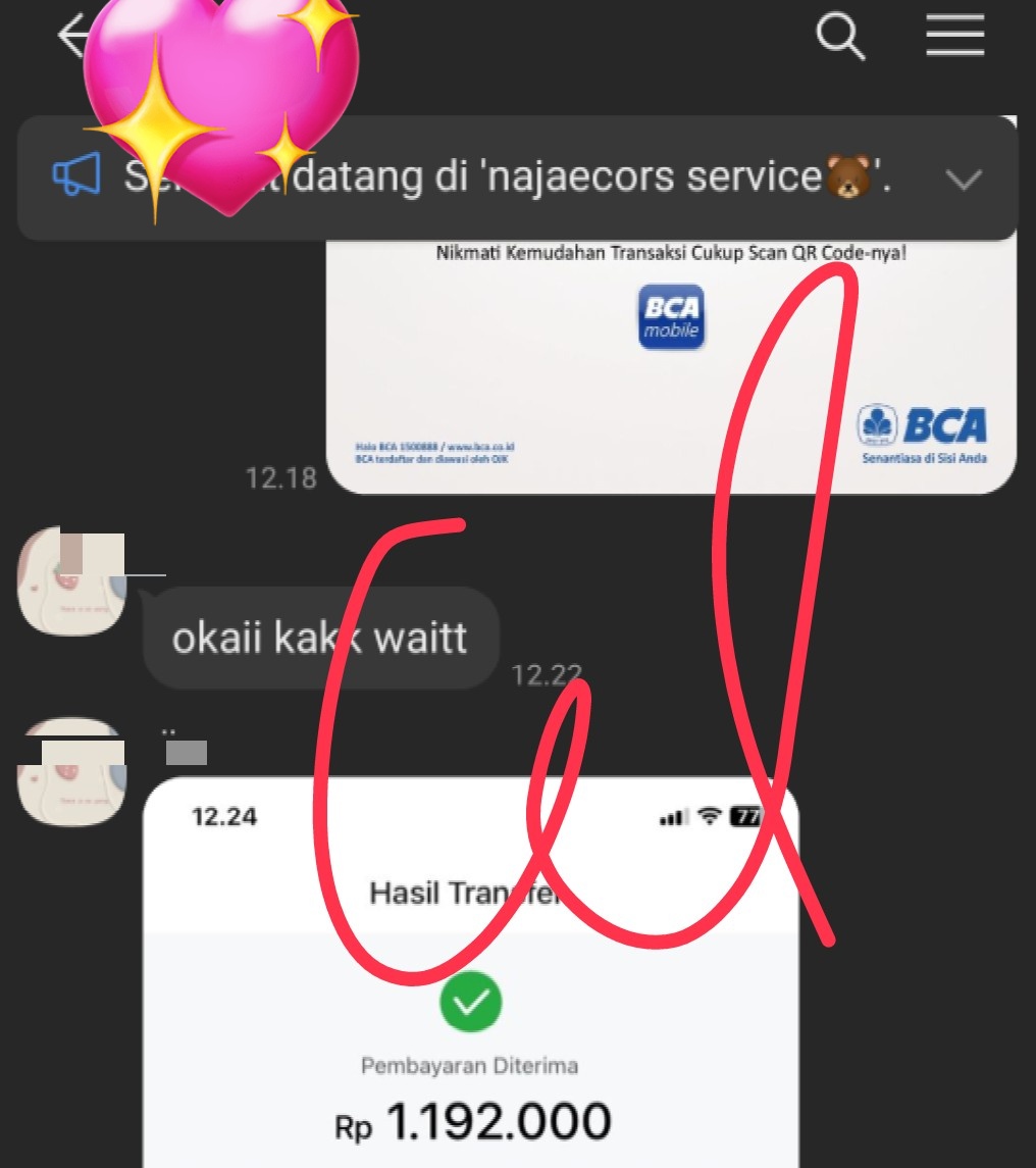 ready saldo 500k won yang mau depo lagi  😍👍