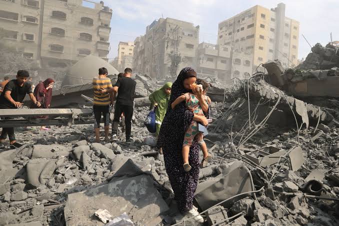 Today's GAZA, failure and defeat of not only Palestinian or Muslims, but of entire humanity of 8 billion, who didn'tsucceeded to stop barbarism, despite of claims of being developed,  and civilized.