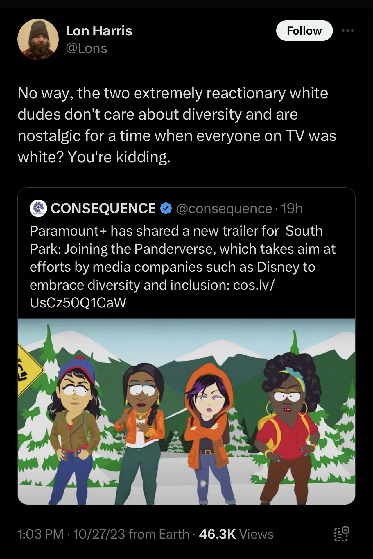 South Park' Takes Aim at the “Woke” Disney Culture Wars