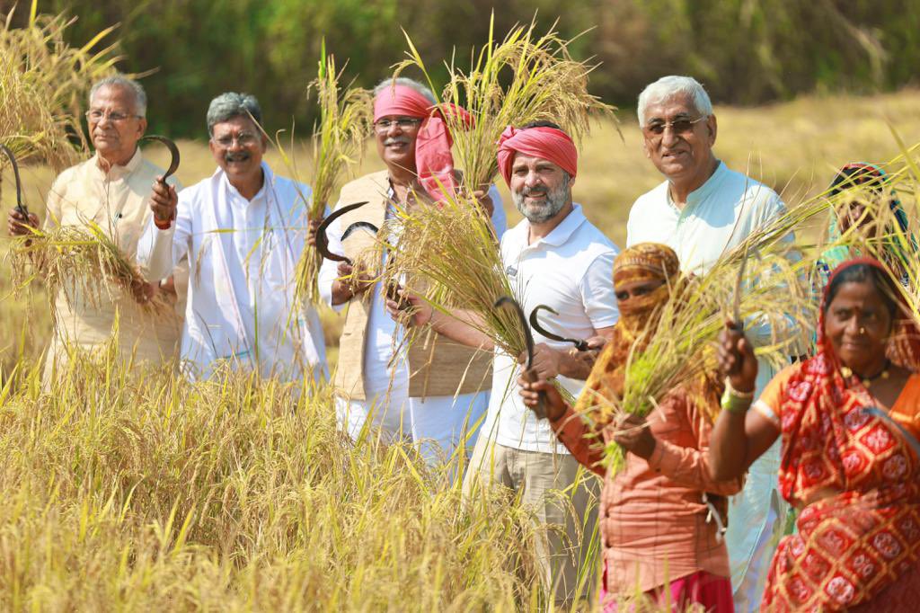 किसान खुशहाल तो भारत खुशहाल! छत्तीसगढ़ के किसानों के लिए कांग्रेस सरकार के 5 सबसे बेहतरीन काम, जिन्होंने उन्हें भारत में सबसे खुशहाल बनाया: 1️⃣ धान पर MSP ₹2,640/क्विंटल 2️⃣ 26 लाख किसानों को ₹23,000 करोड़ की इनपुट सब्सिडी 3️⃣ 19 लाख किसानों का ₹10,000 करोड़ का कर्ज़ा माफ 4️⃣…