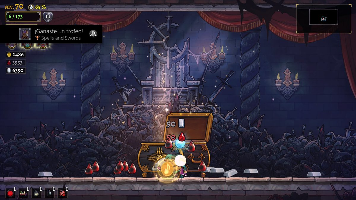 EcchiZero's tweet image. Rogue Legacy 2
Spells and Swords (Bronce)
Defeat Estuary Lamech. #PS4share store.playstation.com/#!/tid=CUSA425…