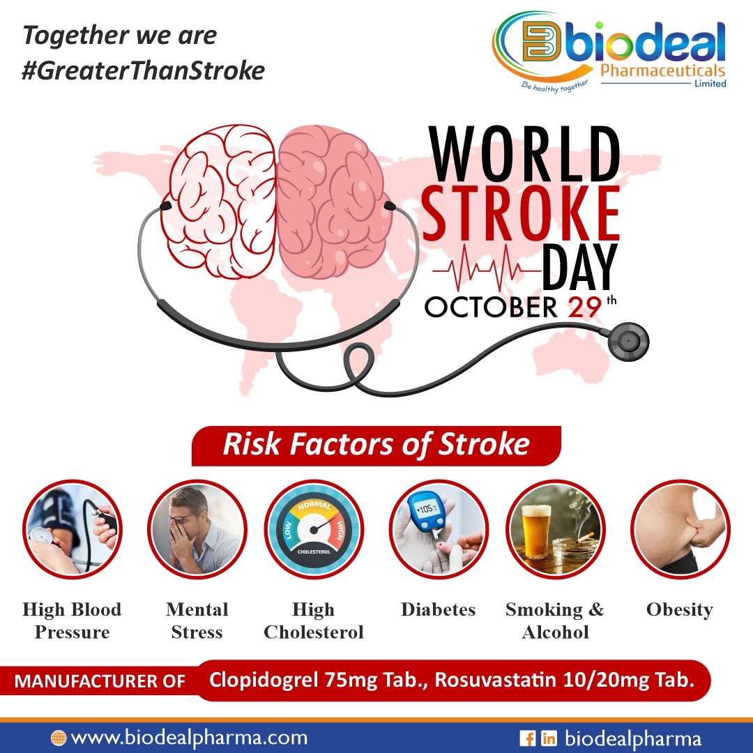 Stroke is the leading cause of disability worldwide and each year over 12 million people have strokes. We must all stand up and fight against stroke. We must not let stroke take away our healthy lives. #WorldStrokeDay #stroke #strokeawareness #strokerecovery #strokeprevention