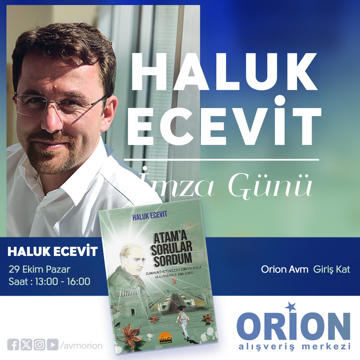 HalukEcevit's tweet photo. Bugün saat 13:00 

Orion giriş kat

Görüşmek üzere 🍀🖐️❤️ https://t.co/udWSqtC50Z