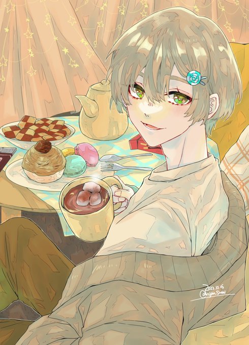 「sweets teacup」 illustration images(Latest)