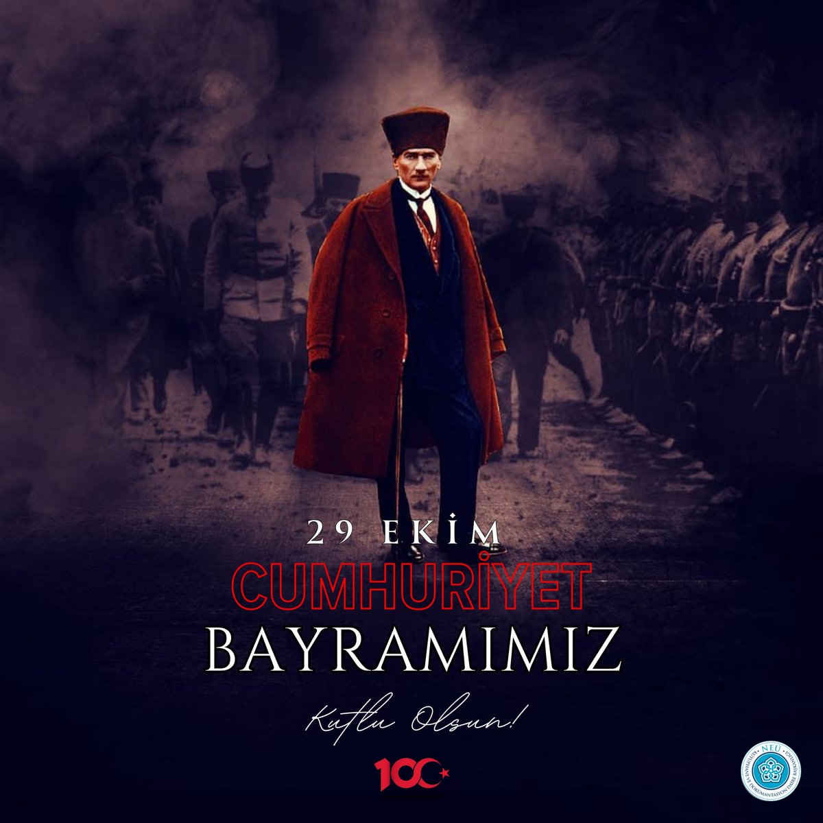 Cumhuriyetimizin 100. yılı kutlu olsun!

#100yaşında 
#Cumhuriyet
#cumhuriyetbayramı
#CUMHURIYETİMİZ100Yaşında