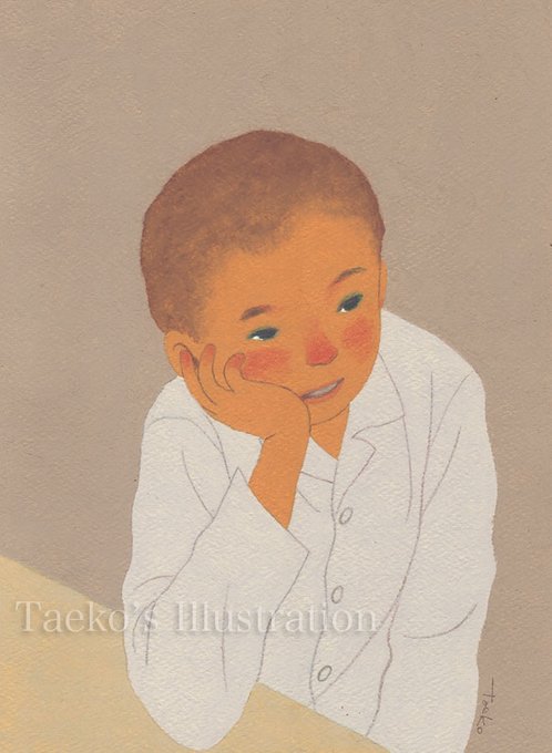 「brown hair head rest」 illustration images(Latest)｜4pages
