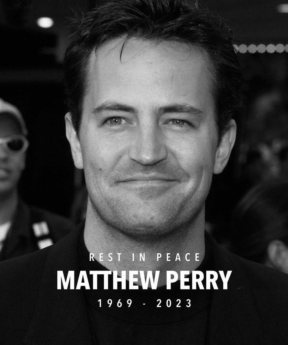 So unbelievably sad 😢, RIP Matthew 🤍 #matthewperry #ChandlerBing #friends