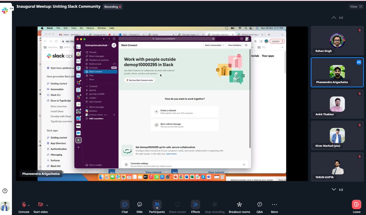 KMARKAD's tweet image. Slack Connect to Connect outside the org.
@slack_community
@slackhq
@ipraypatel
@arigachetta
@RohanSFTblazer
#SlackCommunity #SlackAhmedabad
