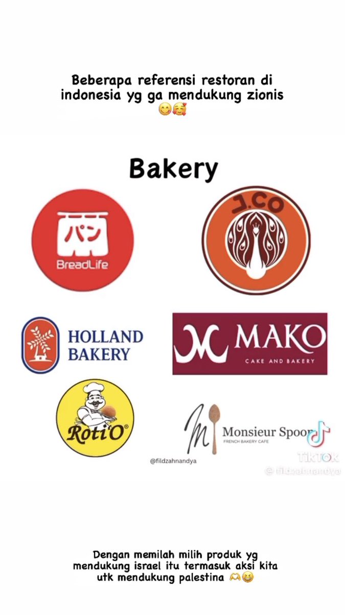 Support produk produk Indonesia 🤍 alternative untuk yang diboycott niiih penggantinya:

💚