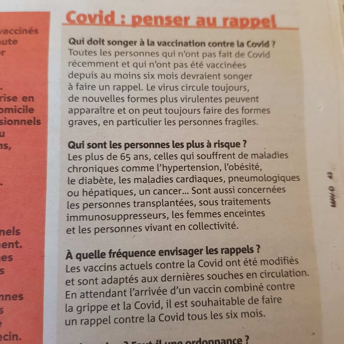 Ce matin dans la presse locale !
La propagande continue, malgré les mensonges !
Hallucinant !
#ScandaleSanitaire
#MacronDestitution