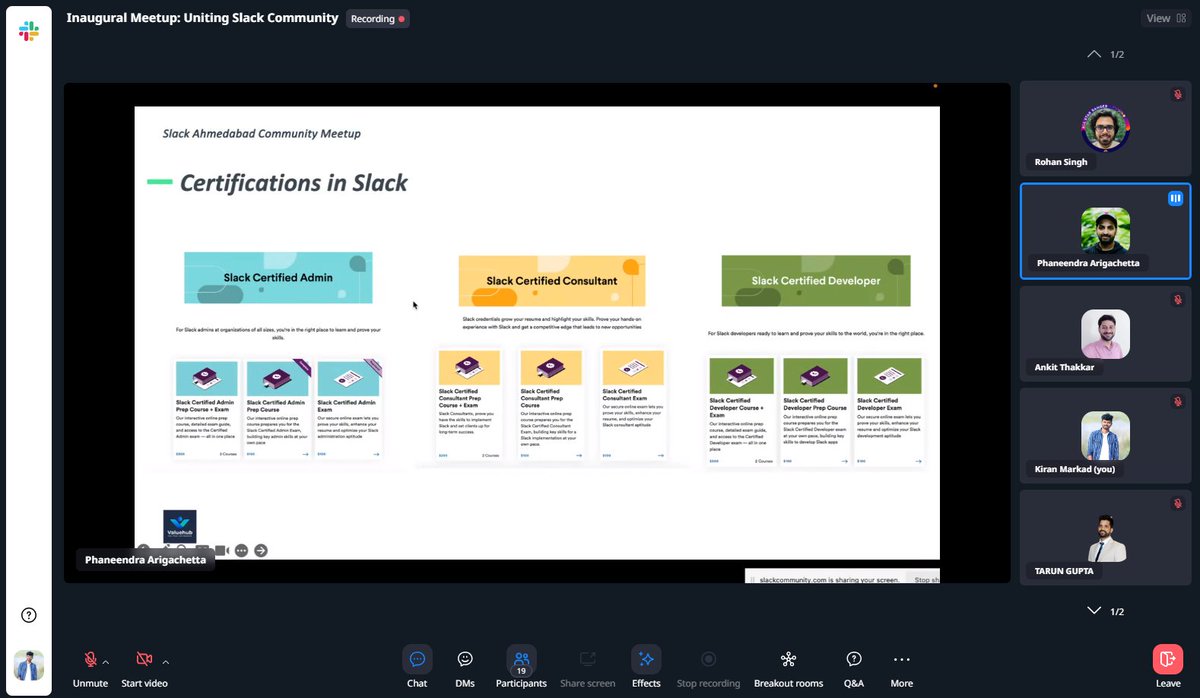 KMARKAD's tweet image. Certifications available in Slack
@slack_community
@slackhq
@ipraypatel
@arigachetta
@RohanSFTblazer
#SlackCommunity #SlackAhmedabad