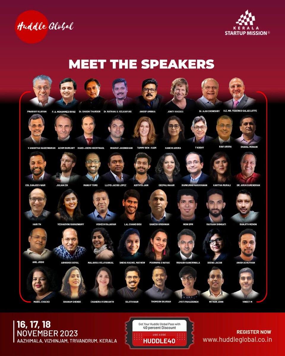 sandeep_write's tweet photo. Join us on a journey of innovation and inspiration with our incredible lineup of speakers at Huddle Global 2023! Get ready to be inspired by thought leaders, industry giants, and innovators from around the globe. https://t.co/Okgko6elPJ