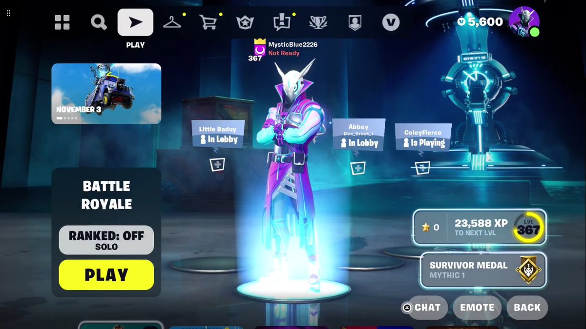 MysticXBlueTW's tweet image. Thanks @KrumbBish for the 5600 vbucks #KrumbLegit