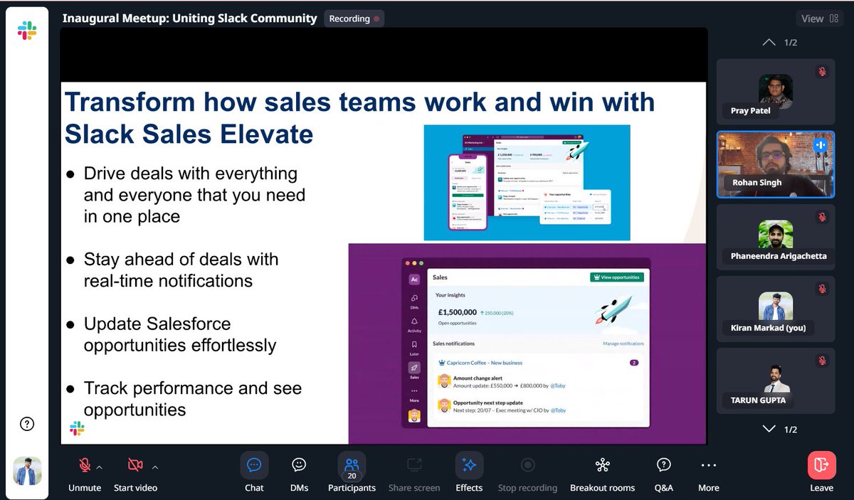 KMARKAD's tweet image. Slack for the sales team
@slack_community
@slackhq
@ipraypatel
@arigachetta
@RohanSFTblazer
#SlackCommunity #SlackAhmedabad