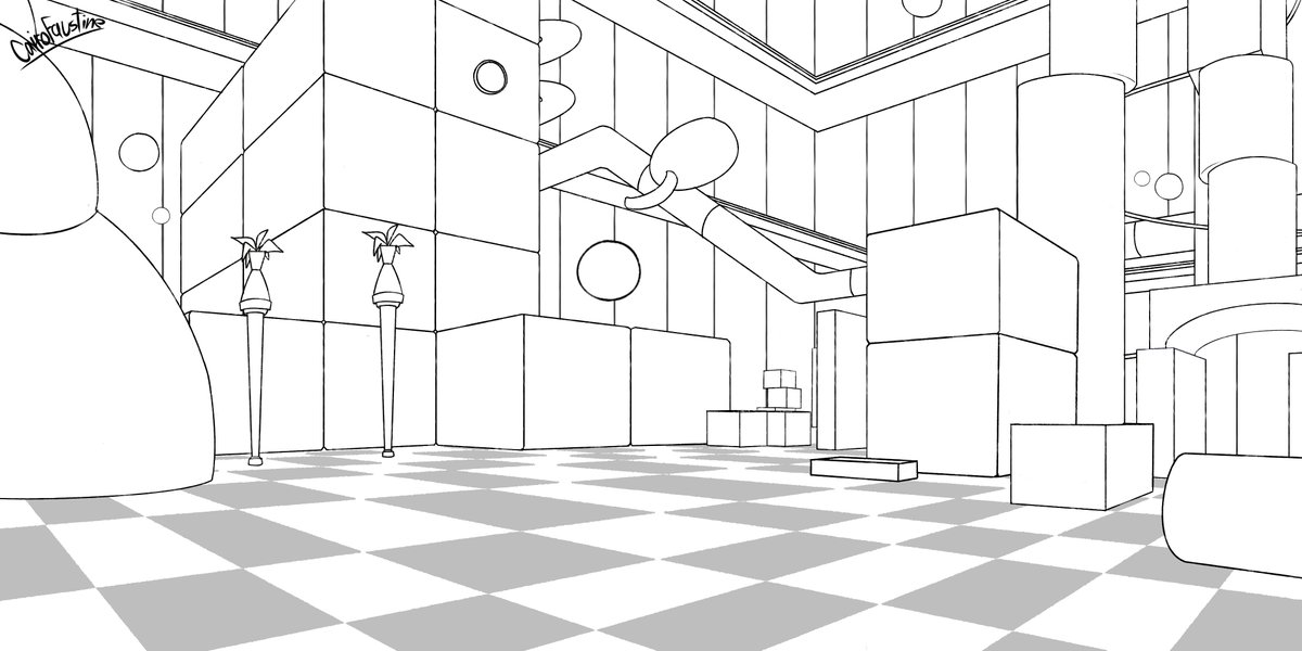 CairoFaustine's tweet image. First time doing a fanart related background, but lets see how it goes.