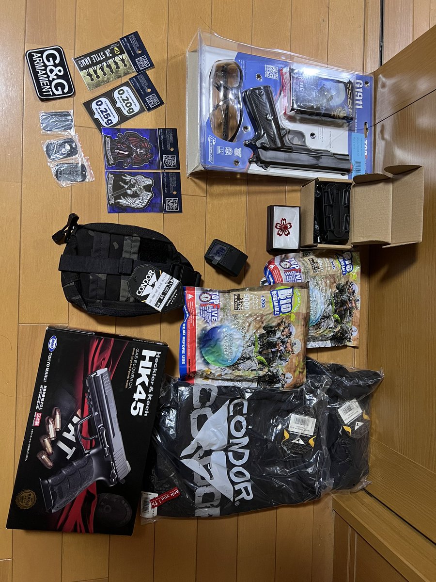 hiroto1770's tweet photo. めちゃサバでの軍拡終了
次回はショットショー冬の部かな
またリベレーターさんのガチャでハンドガンゲットだぜ〜‼️
＃めちゃサバ ＃リベ ＃サバゲー ＃関西 https://t.co/JGJdkQGQjM