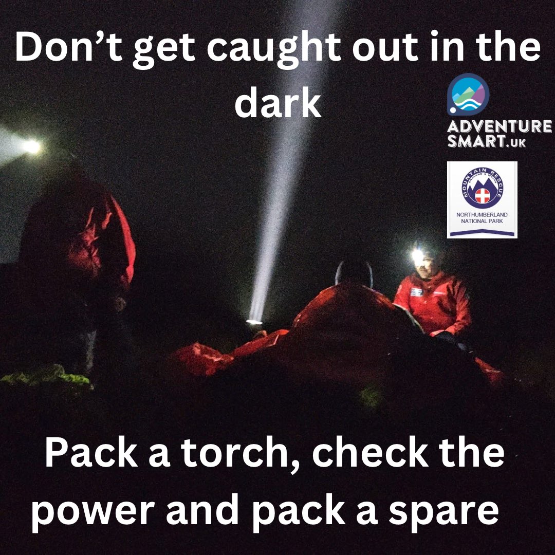 British summer time has officially ended and mountain rescue awareness day is here! The clocks going back signifies short days with sunset shifting to before 5pm; It’s much easier to caught out. Pack a headtorch and carry a spare can make a good day better.