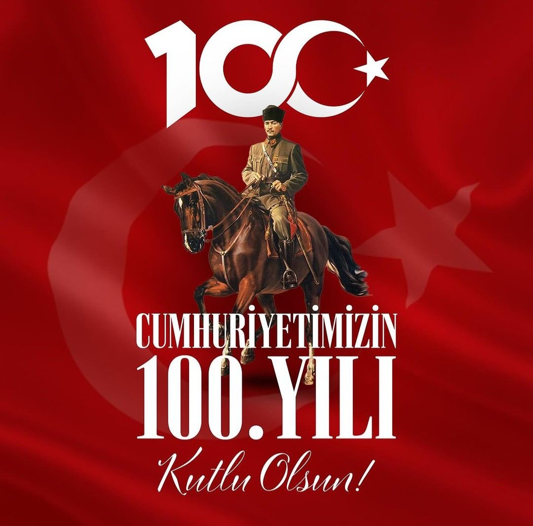 #29EkimCumhuriyetBayramı #100yaşında