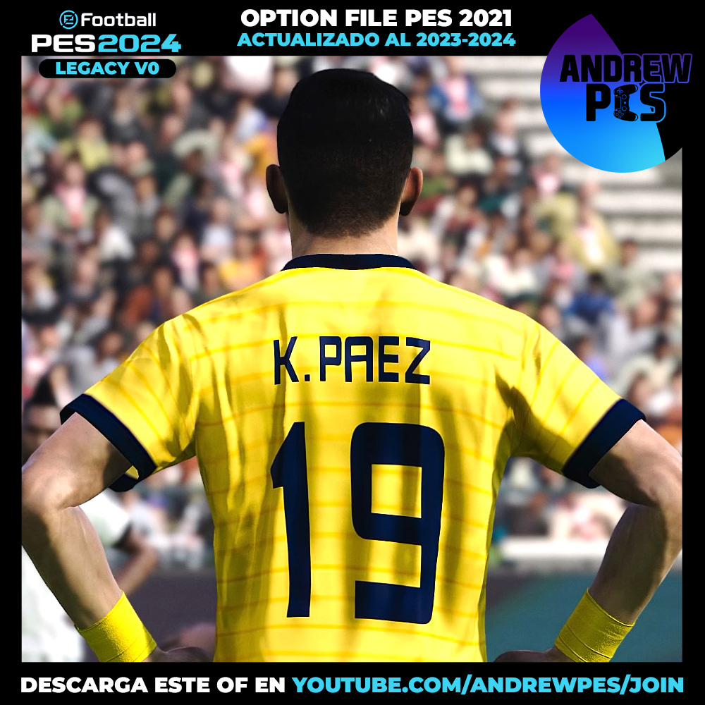 Option File PES 2021 PS4/PS5/PC Atualizado 100% todas as ligas já