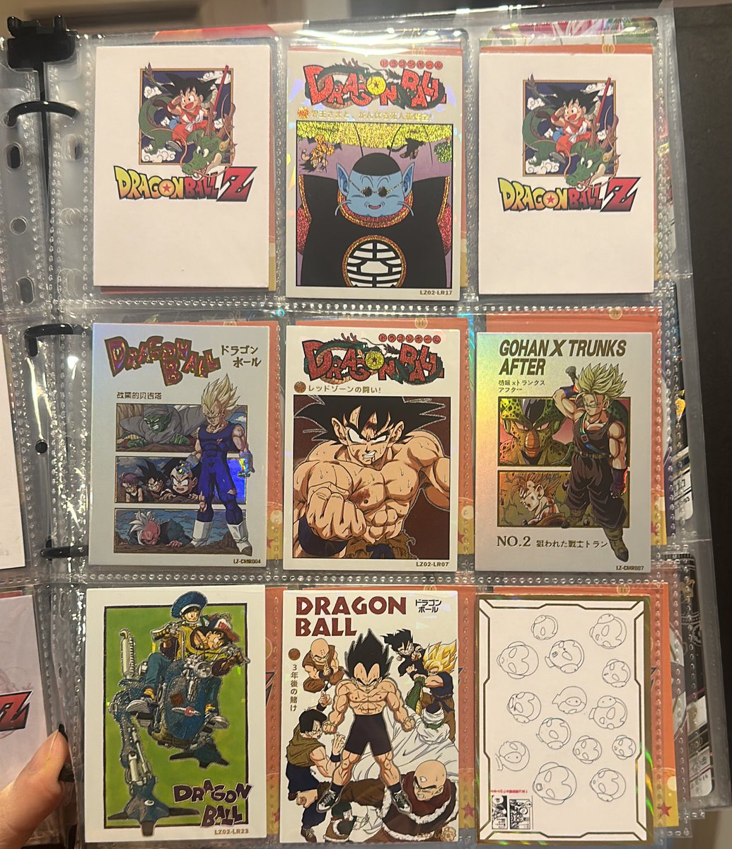 These manga cards