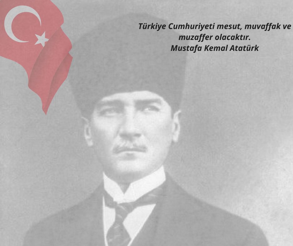 29 Ekim 1923 günü Cumhuriyet ilan edildikten sonra Atatürk yapılan oylama sonucunda Cumhurbaşkanı seçilir. Mecliste yaptığı ilk konuşmasında, “Türkiye Cumhuriyeti mesut, muvaffak ve muzaffer olacaktır” der.

Öyle oldu, oluyor ve olacak…

Yaşasın Cumhuriyet, Yaşasın Bayramımız…