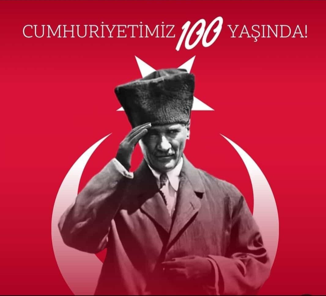 Koca bir asır ve 85 milyon fidan veren koca bir çınar... Çok yaşa Cumhuriyet. #Cumhuriyetimizin100YılıKutluOlsun