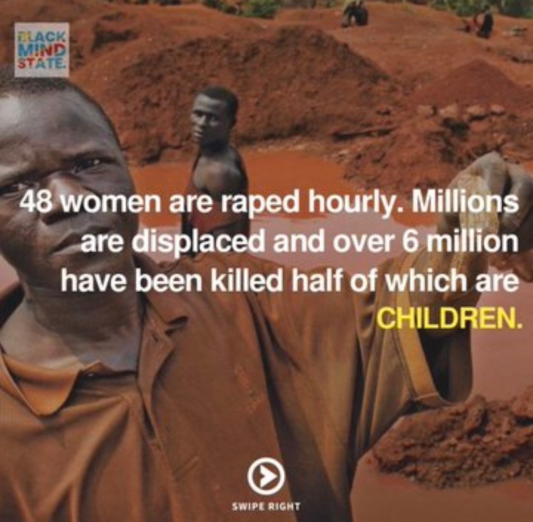 FeelDaLove25's tweet image. Whilst we march for an end to Palestinian Genocide and end of israeli occupation, people of the Congo are getting wiped out in their millions. Over 6 million have been killed, and half have been children.
Let that sink in...
Congo has a silent genocide