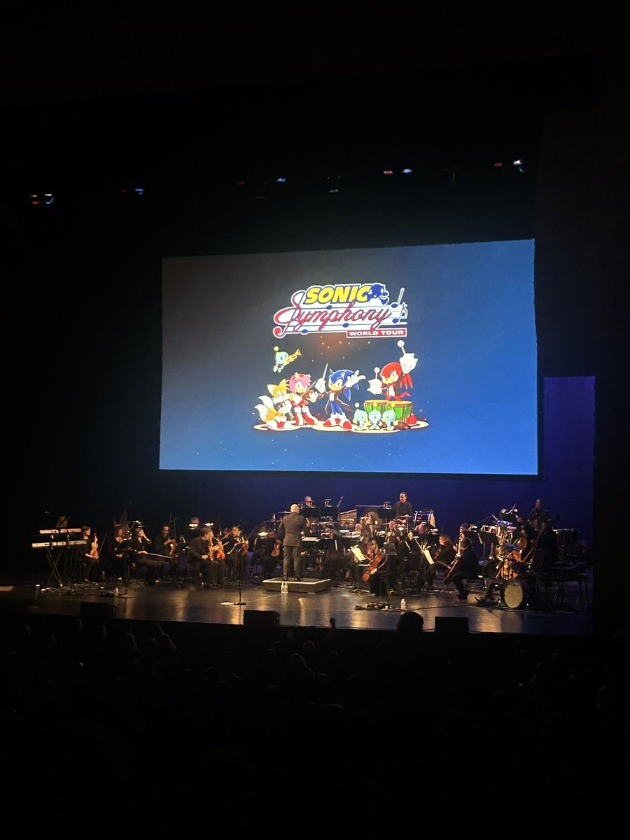SpeedBoost24's tweet photo. This was a childhood dream of mine seeing Sonic music performed live. Thank you for an amazing show. #SonicSymphony https://t.co/ckOLShzmJi