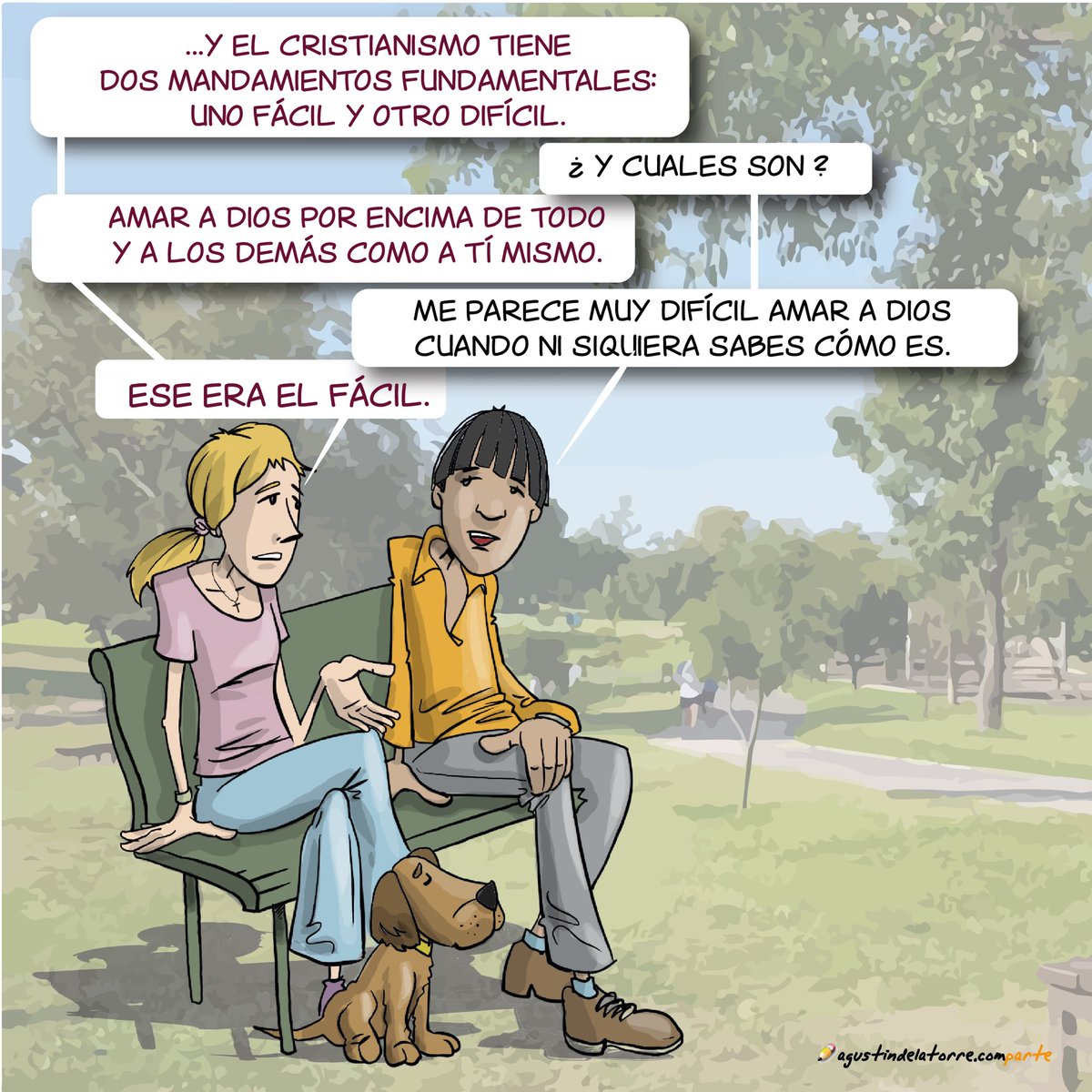 Agustín de la Torre (@agustindlatorre) on Twitter photo Uno fácil y otro difícil…#EvangelioDelDia #compArte #Ama #evangelio #GodIsGood #mercachifles #nuevaevangelizaccion #Cambiaelmundo #NuevaIglesia #ElSoploIlustrado <a href="/ReligionDigit/">Religión Digital</a> Uno fácil y otro difícil…#EvangelioDelDia #compArte #Ama #evangelio #GodIsGood #mercachifles #nuevaevangelizaccion #Cambiaelmundo #NuevaIglesia #ElSoploIlustrado <a href="/ReligionDigit/">Religión Digital</a>
