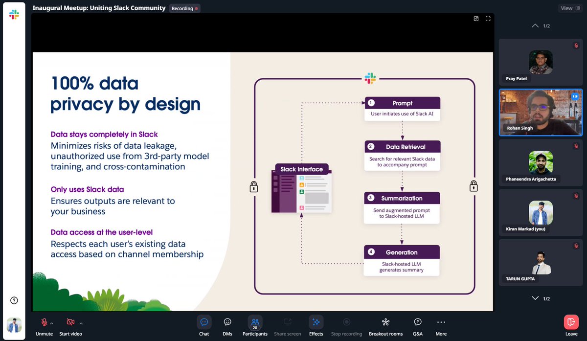 KMARKAD's tweet image. Slack Data is 100% Secured in Slack. 
@slack_community @slackhq @ipraypatel @arigachetta @RohanSFTblazer #SlackCommunity #SlackAhmedabad
