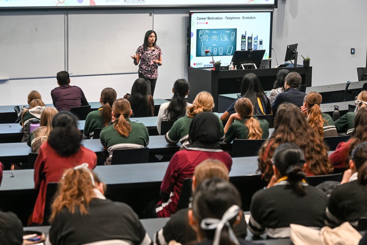 ParappillyMaria's tweet image. Thank you @madhu_bhaskaran for your inspiring plenary for our #engineering focused day 3 of the conference, influencing and motivating girls through your groundbreaking research, innovation and leadership @WomenSciAUST