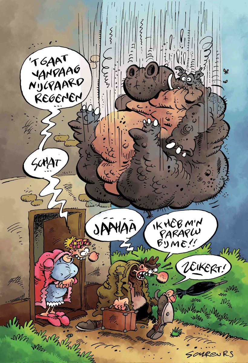 Pffff 1 uur eerder uit je bed ineens en dat regent het pijpenstelen, wat te doen? Ga even naar voordekunst.nl/projecten/16040 en bekijk het prachtige Schreurs hommage boek project. Waar ook veel opgefrist werk van de meester zelf.te zien is. Zoals deze plaat!