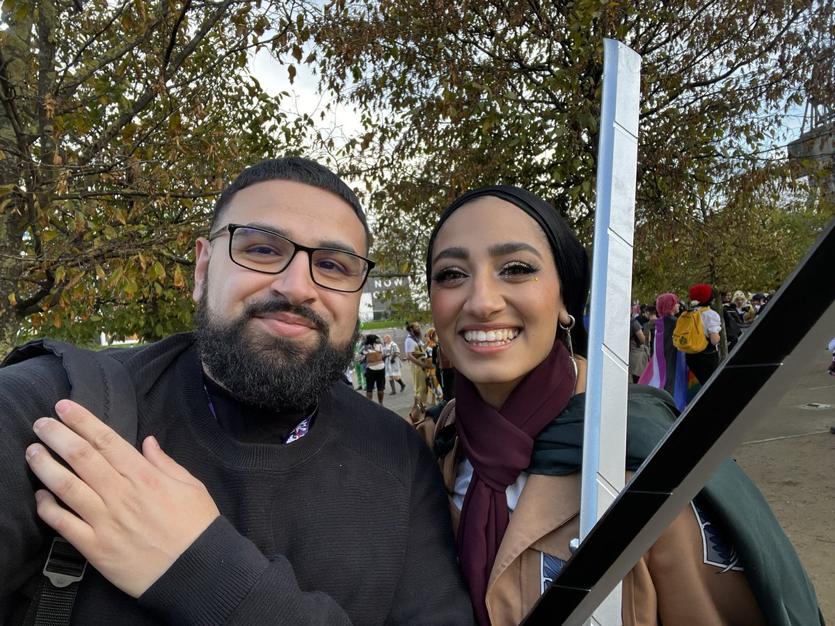 WatchWithZaq's tweet photo. ZxZ 🙏🏽 @MCMComicCon https://t.co/Ahzbwh98aw