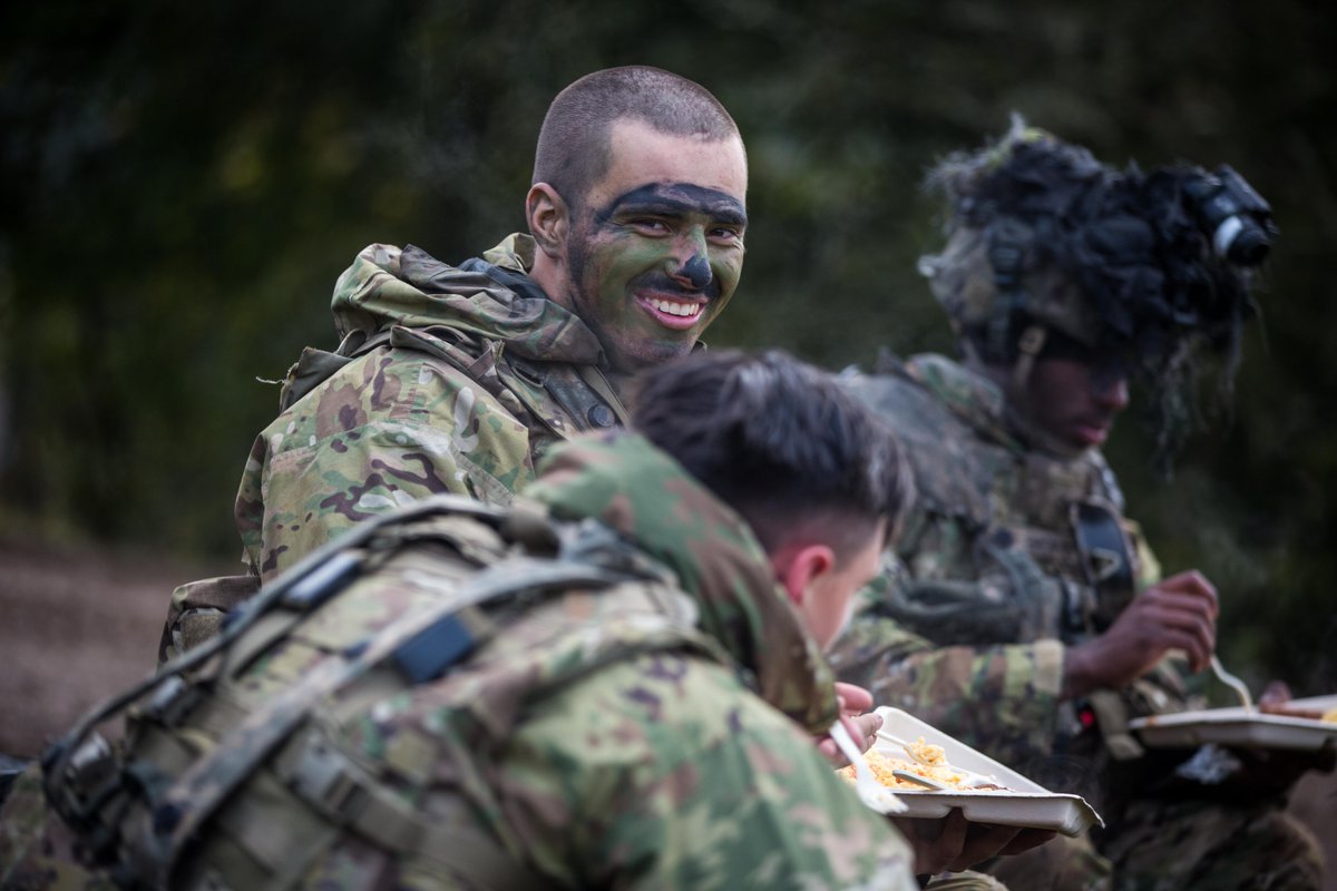 USArmyEURAF's tweet image. What's for breakfast?

Whatta ya say we (in spirit) join these hard chargin' @USArmy #Soldiers for breakfast out in the field. They're currently participating in exercise #CombinedResolve 24-01, at @7thATC's #JMRC 

Approximately 4,000 Soldiers from 14 nations are participating.