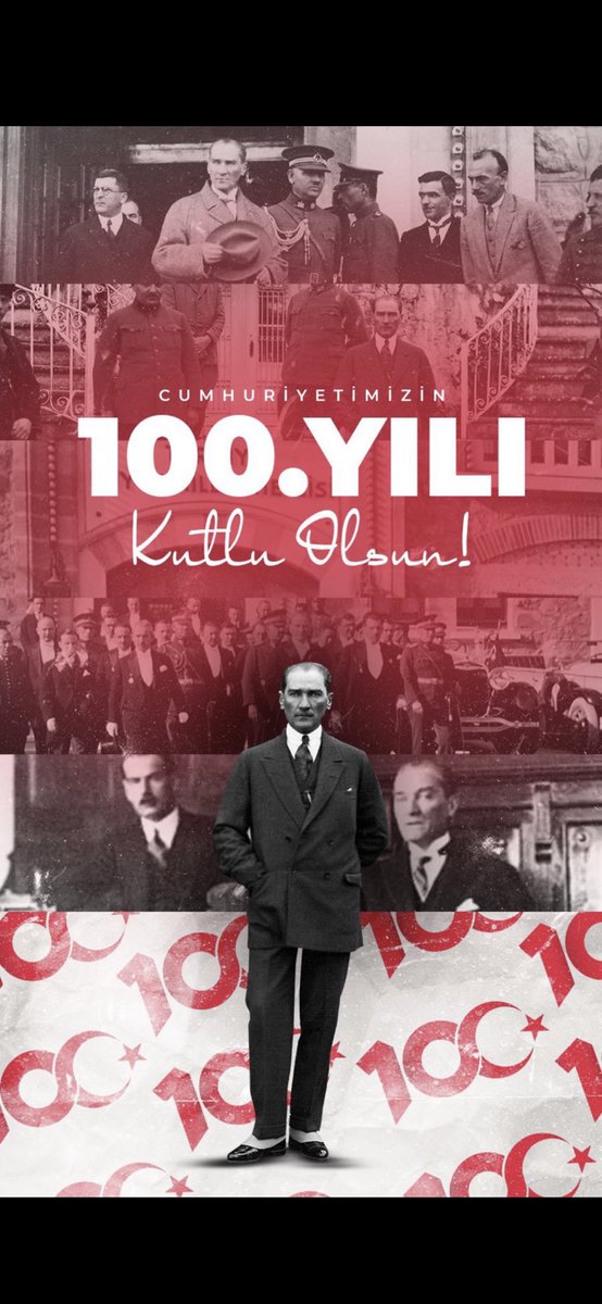 #100YAŞINDA #Cumhuriyetimizin100YılıKutluOlsun