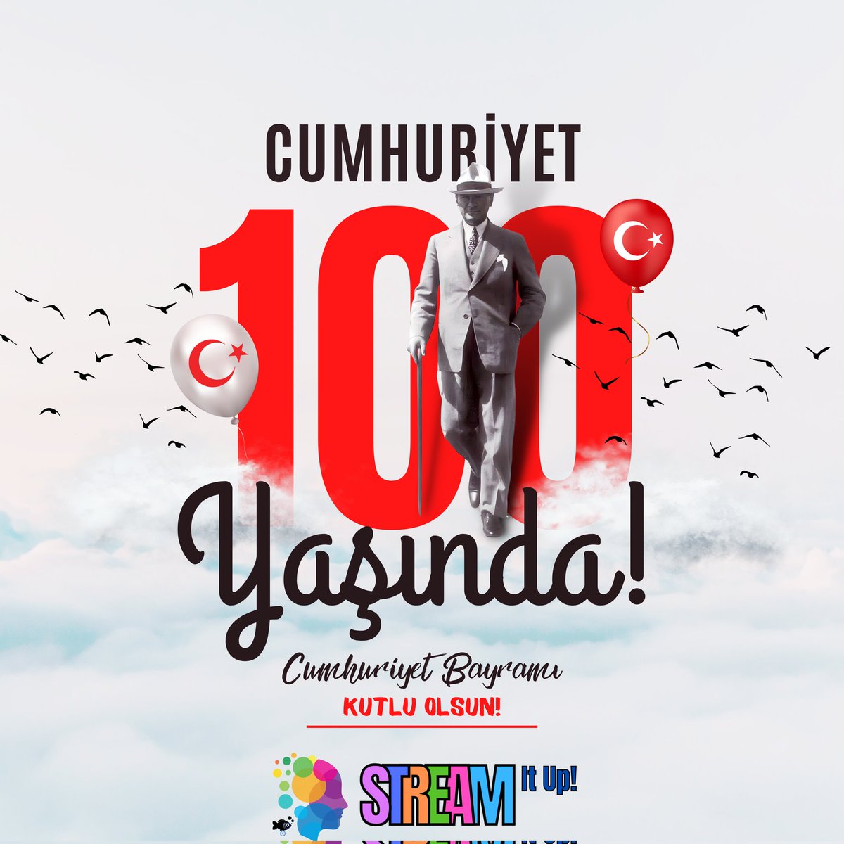 STREAMItUp1's tweet photo. 29 Ekim Cumhuriyet Bayramı Kutlu Olsun🤍🇹🇷
@USEmbassyTurkey @stemegt @mcbu1992 @tcmeb @tcsanayi @il_mem_45 @sanliurfamem63 @zaferkatr33 @enmdigitall @legoeducation @teknoktaedu
#streamitup #bilim #stem #steam #stream #teknoloji #literatur #okuma #muhendislik #sanat #matematik https://t.co/9uwdc705Yx